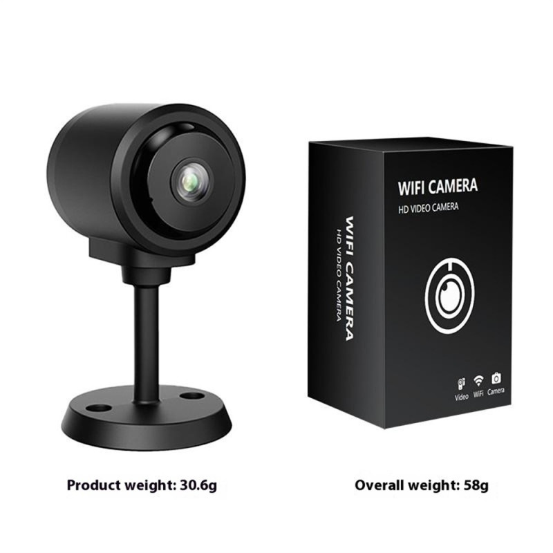 WiFi Security Camera Night Vision Motion Detection 130 Degree Wide Angle Surveillance