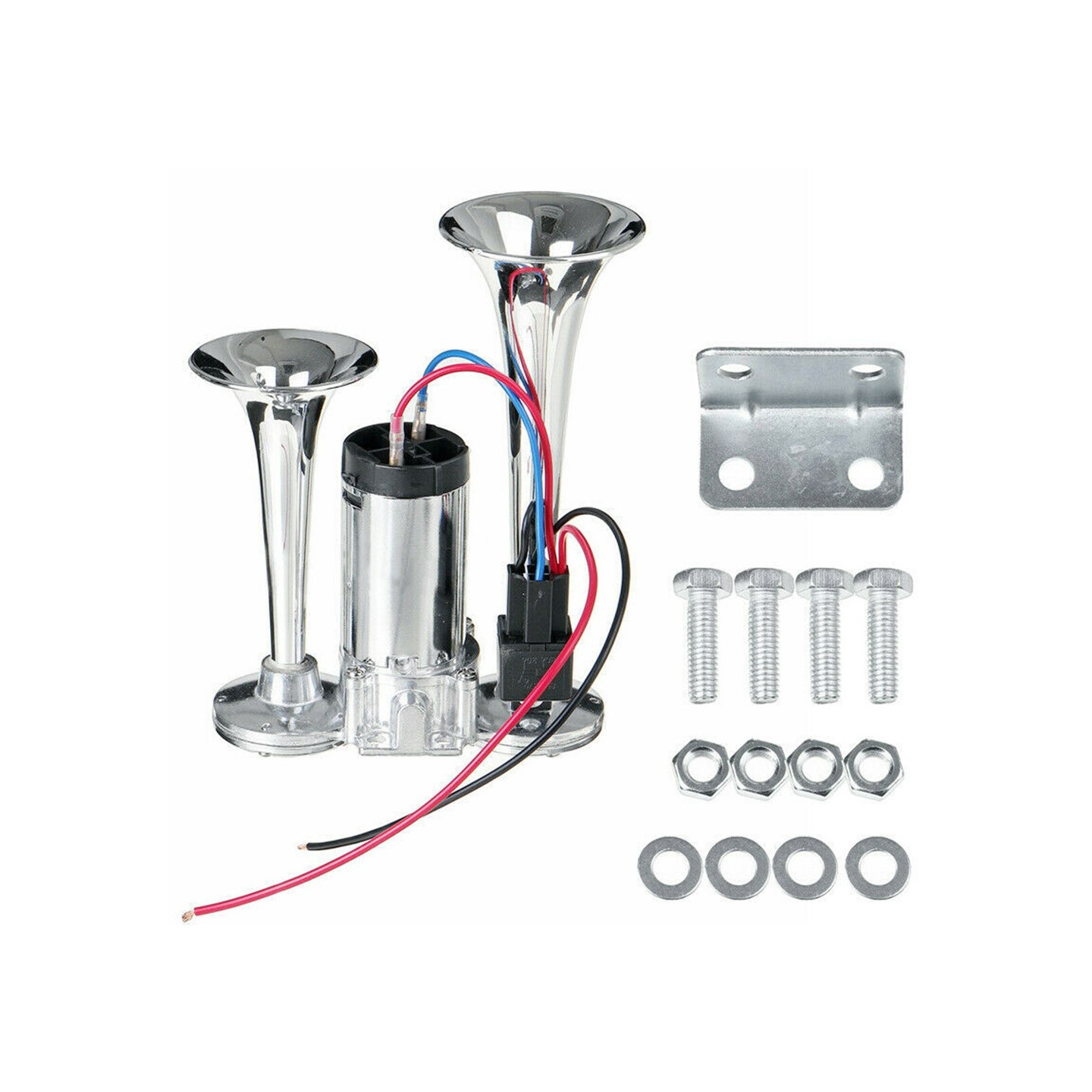 Tuta Biltuta 600DB Kraftfullt ljud Dual Tube bilhorn 12V fordon elektriskt horn