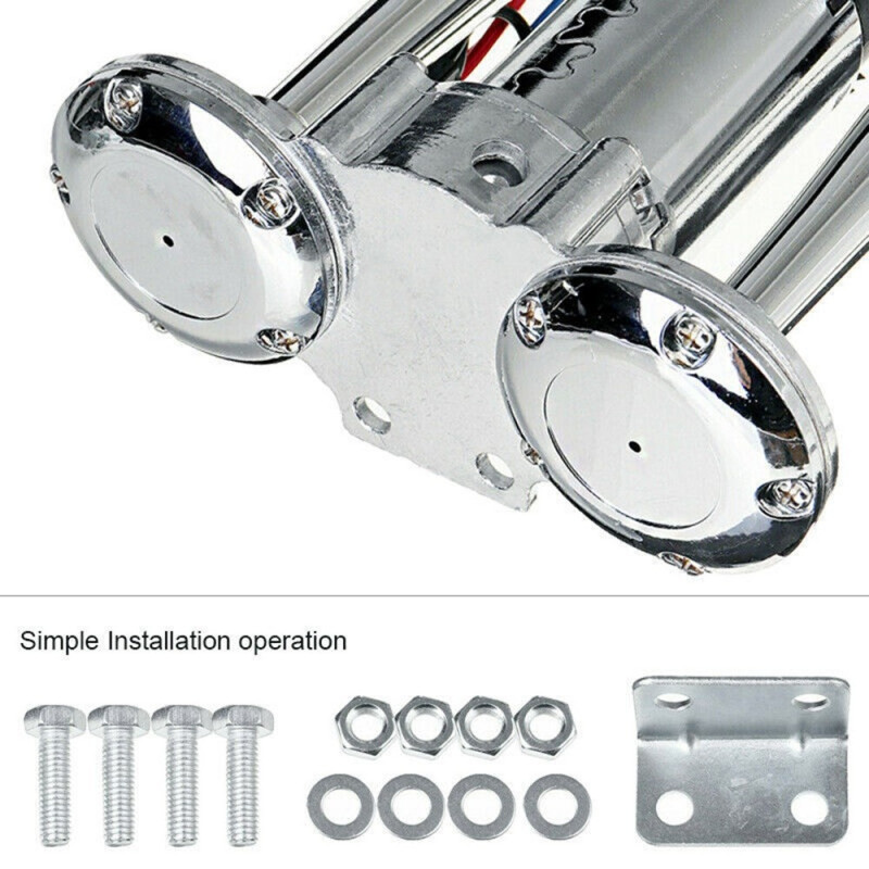 Tuta Biltuta 600DB Kraftfullt ljud Dual Tube bilhorn 12V fordon elektriskt horn