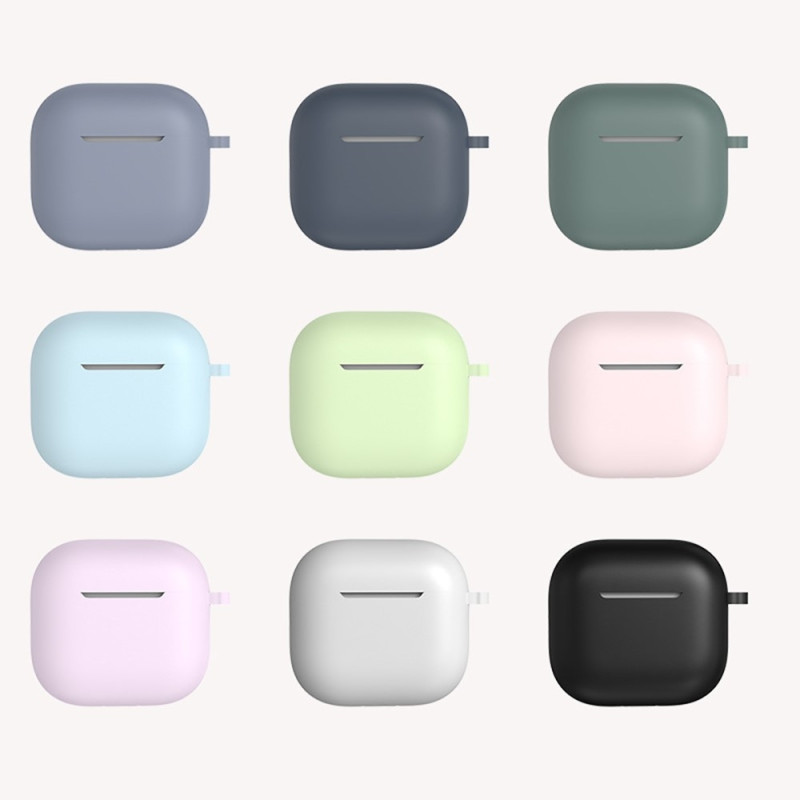 AirPods 4 5 kpl Lisävarusteet Kotelo Säilytyslaatikko Kaulahihna Kuulokepidike Avaimenperä - Matcha