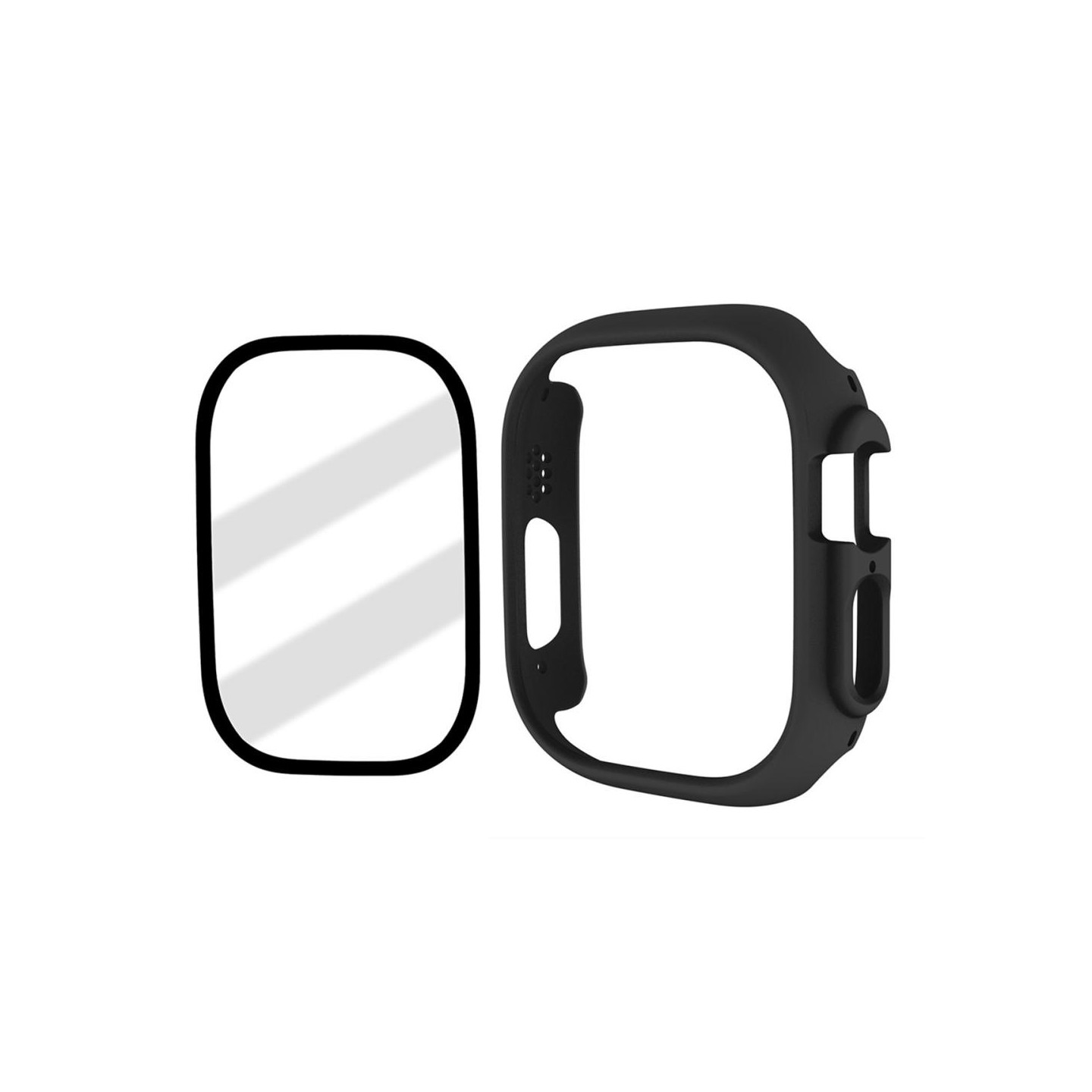 Apple Watch Ultra 49 mm taske+hærdet glas