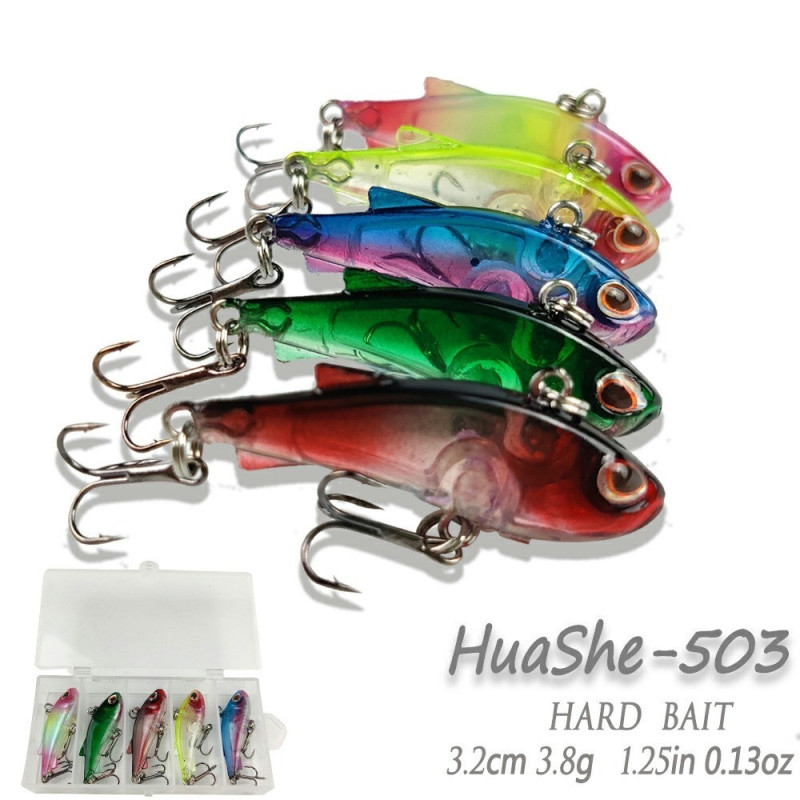 5 kpl Kalastusviehe todenmukainen uinti Uppoava Minnow syötti makean veden suolaveteen