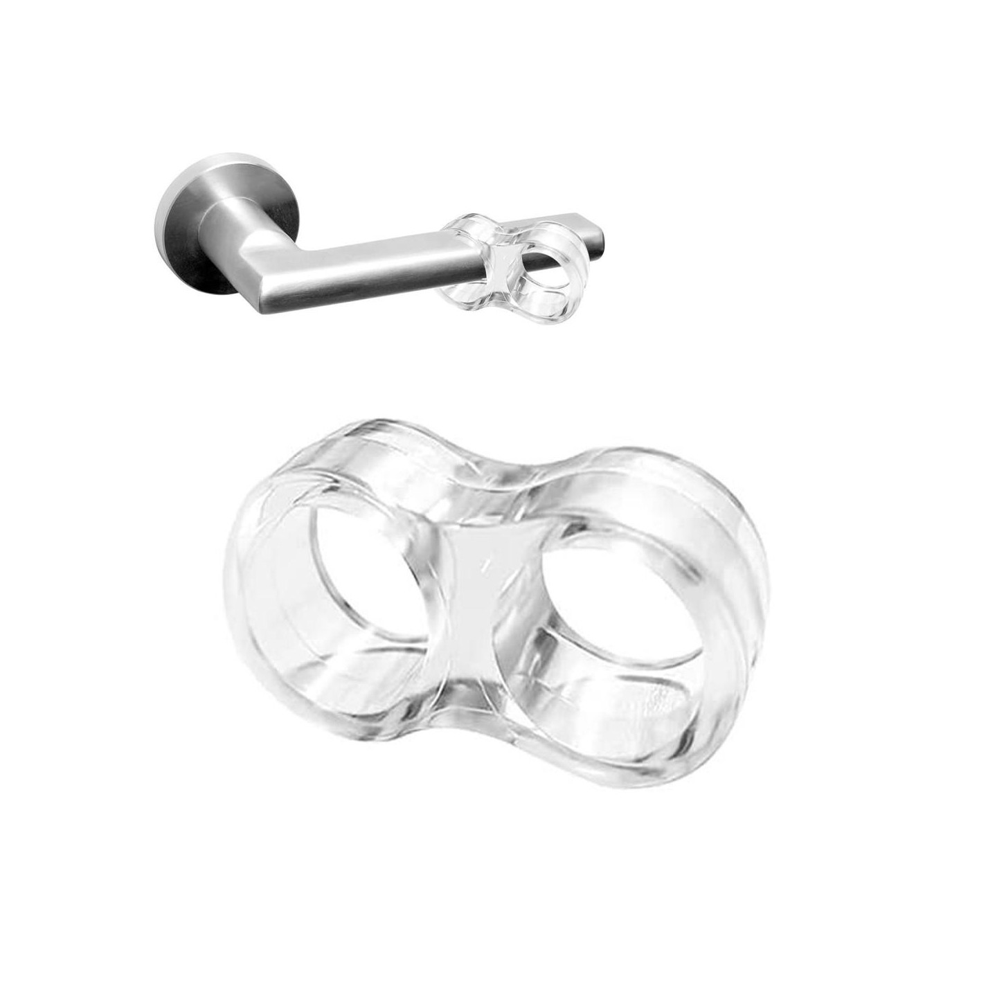 Anti - collision Door Handle Protection Punch - free Knob Bumper