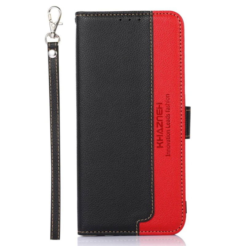 KHAZNEH Phone Cover for OnePlus 10T / Ace Pro - Black/Red