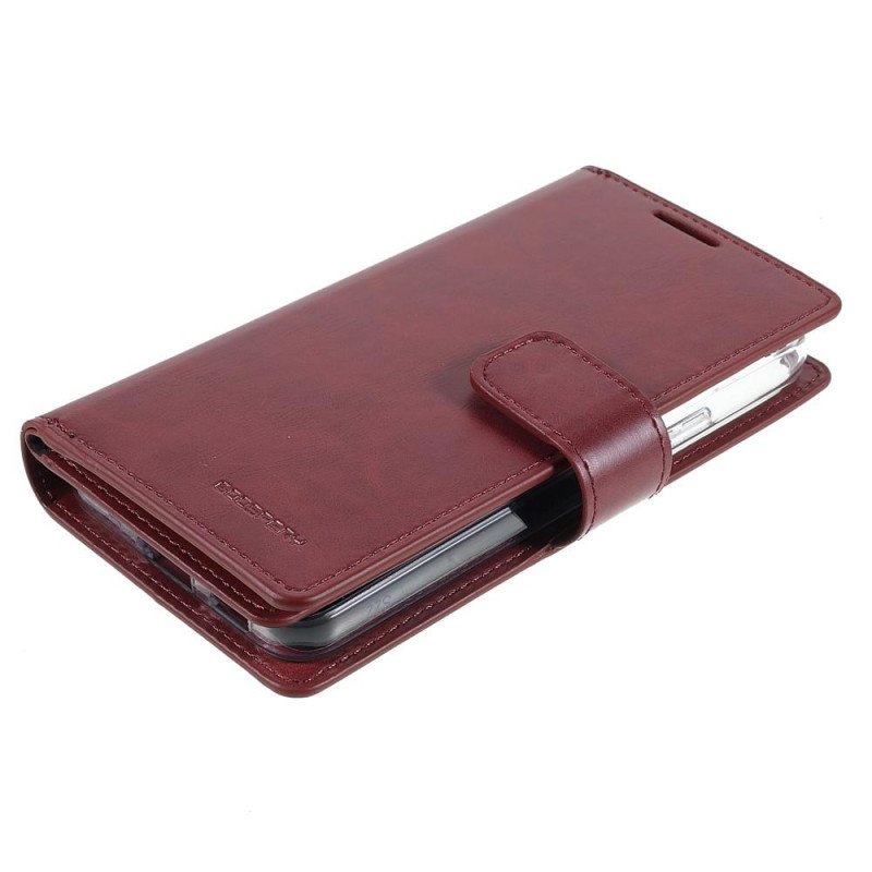 Samsung Galaxy S22+ MERCURY GOOSPERY Mansoor Wallet Case - Wine Red