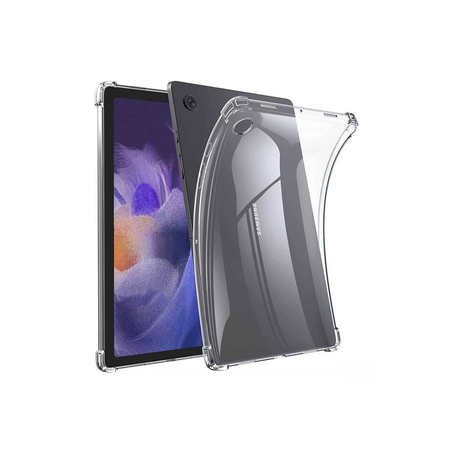 Samsung Galaxy Tab A8 10.5 (2021) Kirkas Läpinäkyvä TPU - suojakotelo