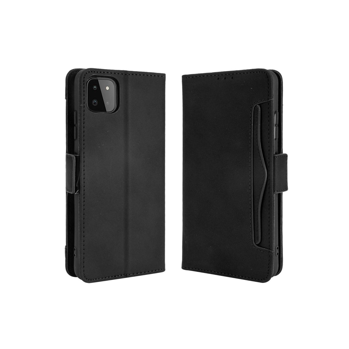 Samsung Galaxy A22 5G Lommebok - deksel - Svart