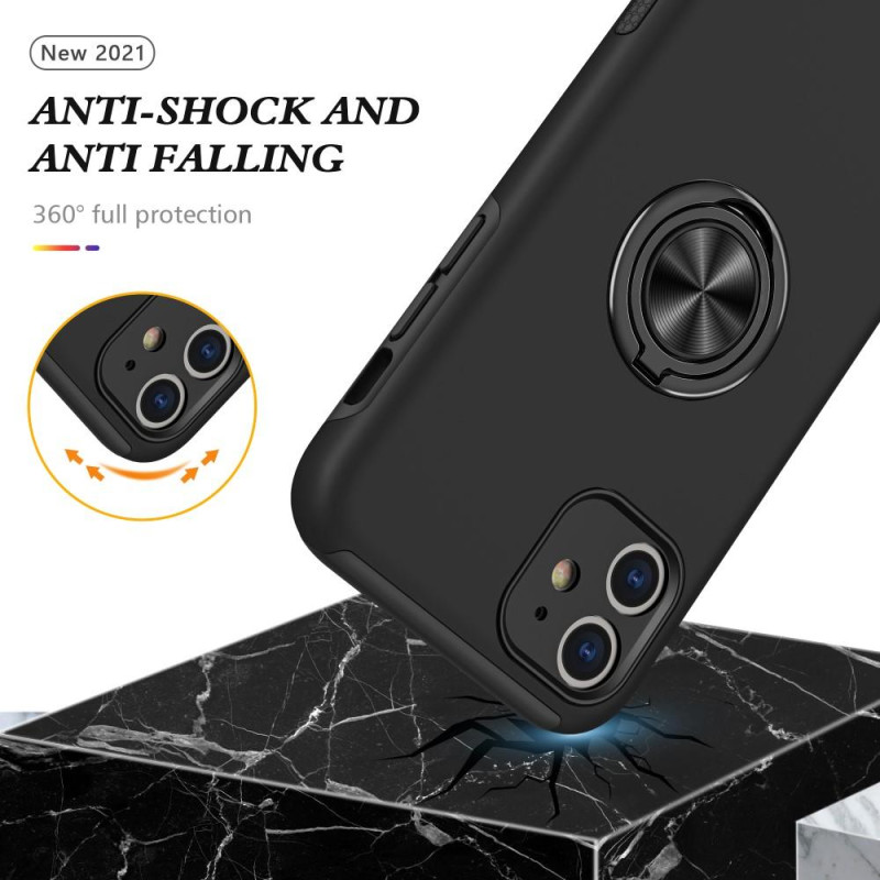 iPhone 11 Finger Ring Kickstand Hybrid Case