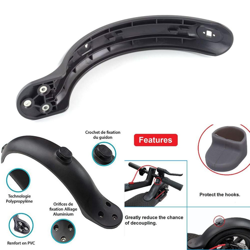 Bakskjerm/Mudguard til Xiaomi Mijia M365/M365 Pro