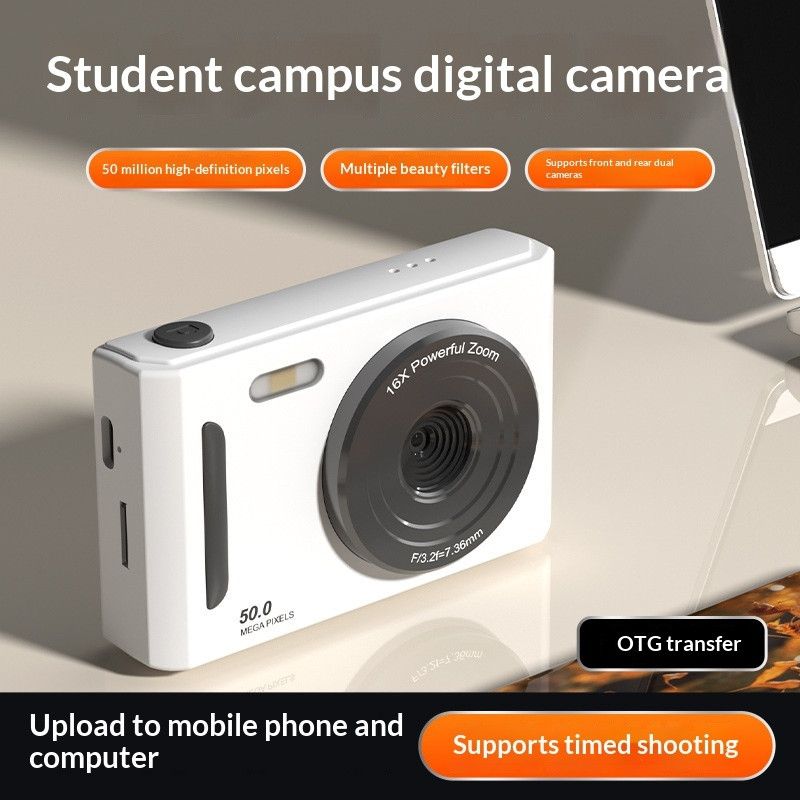 M26 2.4-inch screen 50MP camera digital camera 16X zoom 1080P HD video recorder