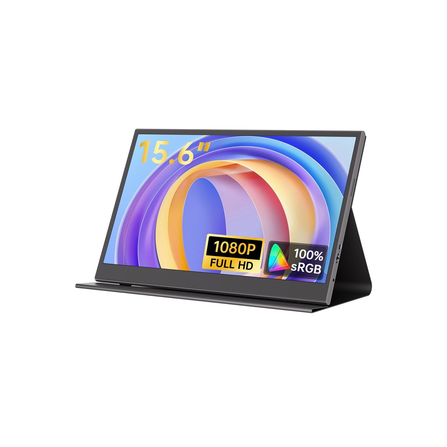 15.6" Portable Screen Computer Monitor 1920x1080 60Hz HD Display Extension Screen