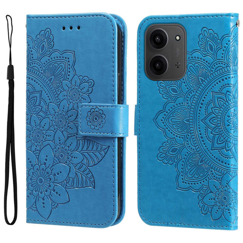 For Xiaomi Redmi 15C Stativdeksel Mandala Lommebokdeksel