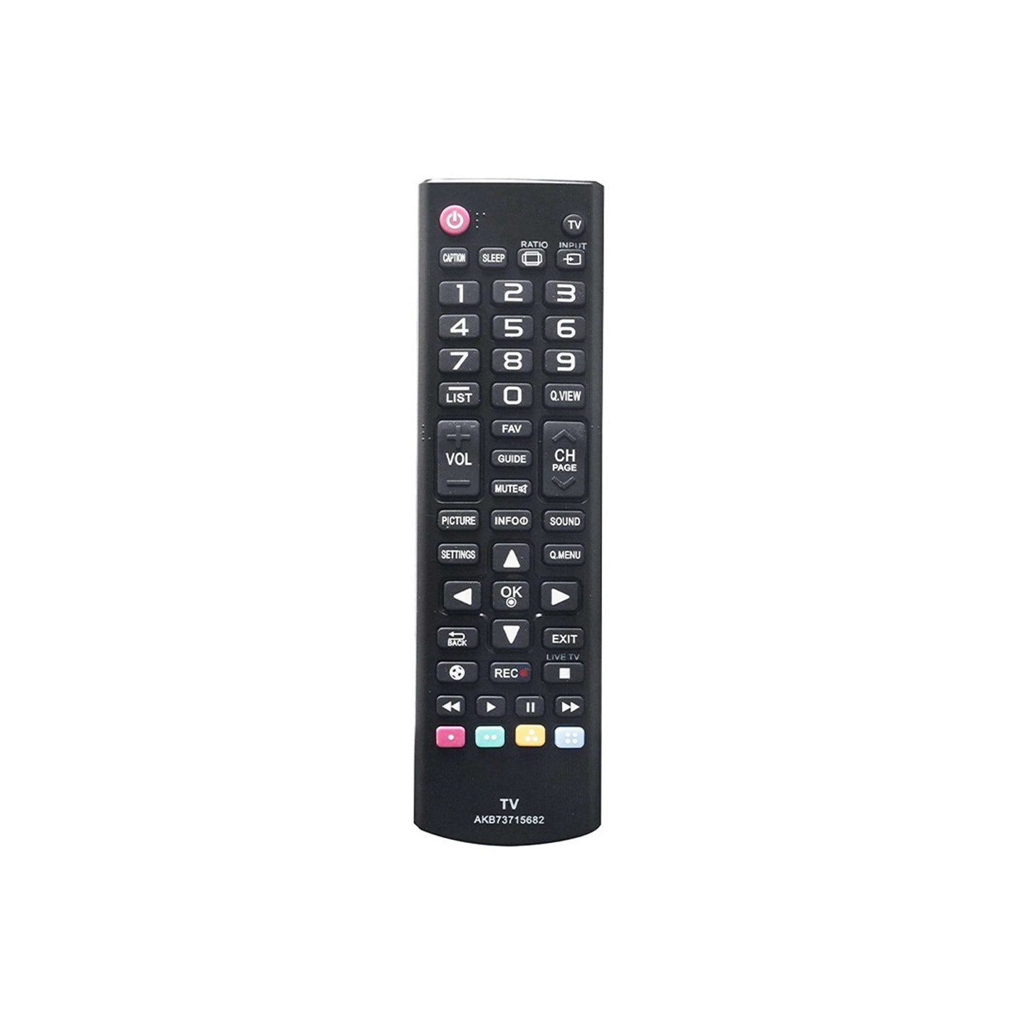 TV remote control Replacement for AKB73715682 For LG TV