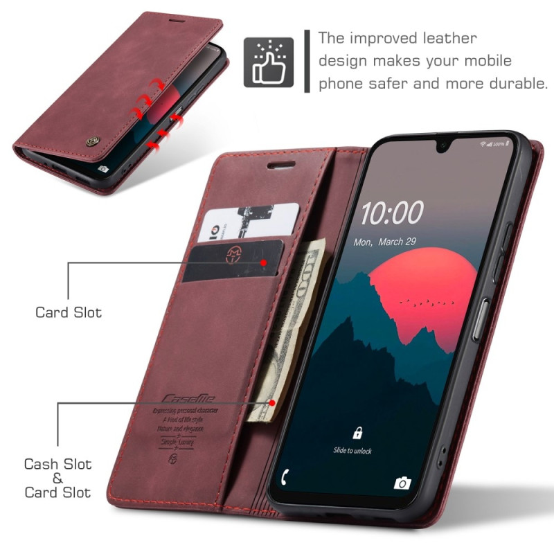 CASEME Retro Wallet Case for Samsung Galaxy A26
