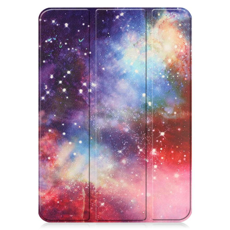 Tri - fold Stand Case for iPad 10.9 (2022) Tablet Cover - Space
