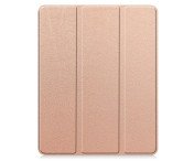 Till iPad Air 13 (2024) Slim fit tri-fold fodral Pennfack - RoseGold