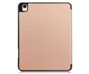 Till iPad Air 13 (2024) Slim fit tri-fold fodral Pennfack - RoseGold