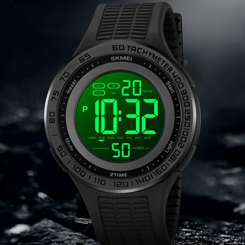 Armbåndsur Armbåndsur Ur SKMEI Luminous Digital Electronic - Sort