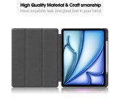 Till iPad Air 13 (2024) Slim fit tri-fold fodral Pennfack - Galaxy