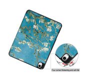 Till iPad Air 13 (2024) Slim fit tri-fold fodral Pennfack - Blossom