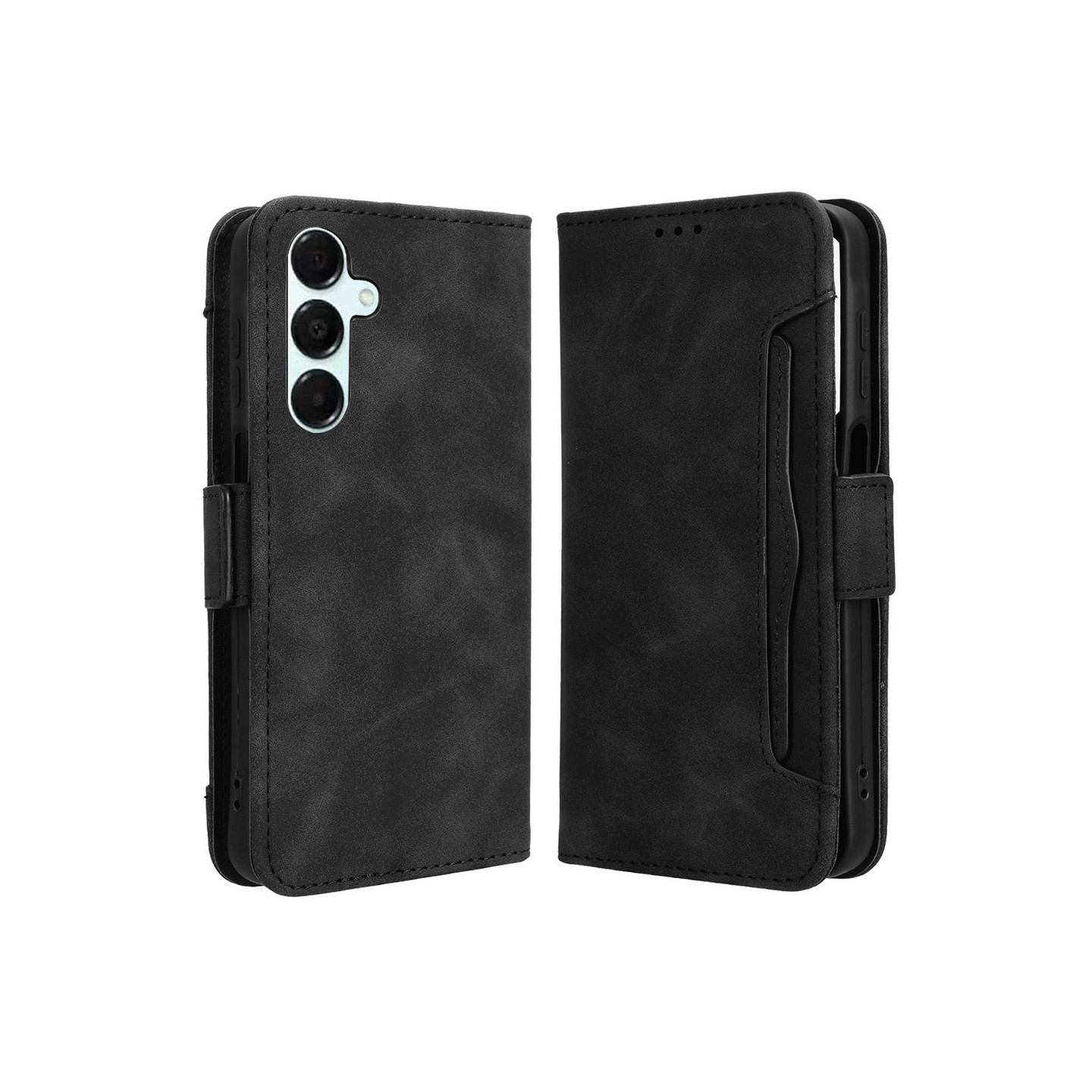 Til Samsung Galaxy A16 Lommebok - deksel - Svart