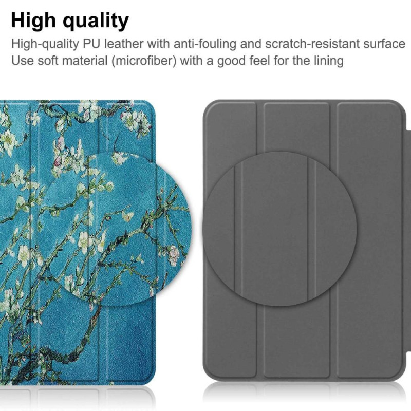 Tri - fold Stand Case for iPad 10.9 (2022) Tablet Cover - Blossom