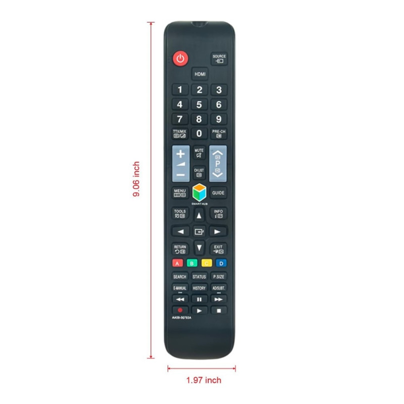 TV - fjernkontroll Erstatning for AA59 - 00793A Samsung TV