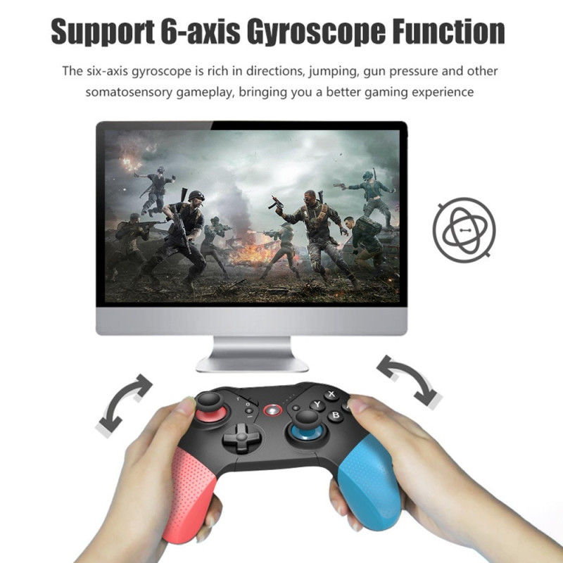 HONSON Yhteensopiva langattoman Nintendo Switch - peliohjaimen värinäsuunnittelun kanssa