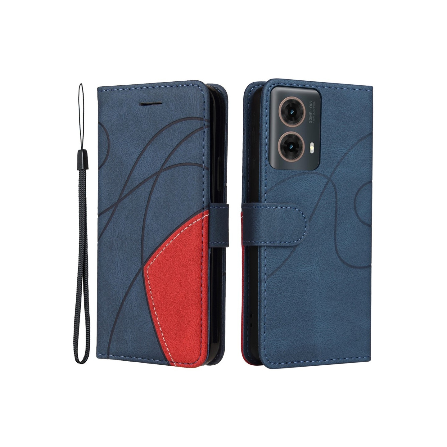 Til Motorola Moto G85 KT - serie - 1 dobbeltfarve