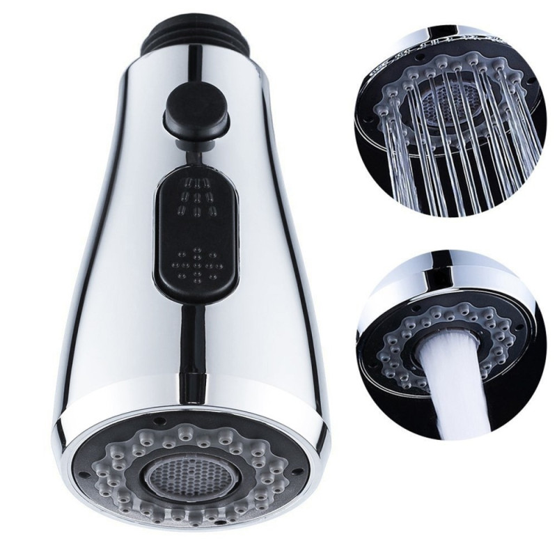 Vaskekran Vask 3 Funksjoner Uttrekkbar dyse