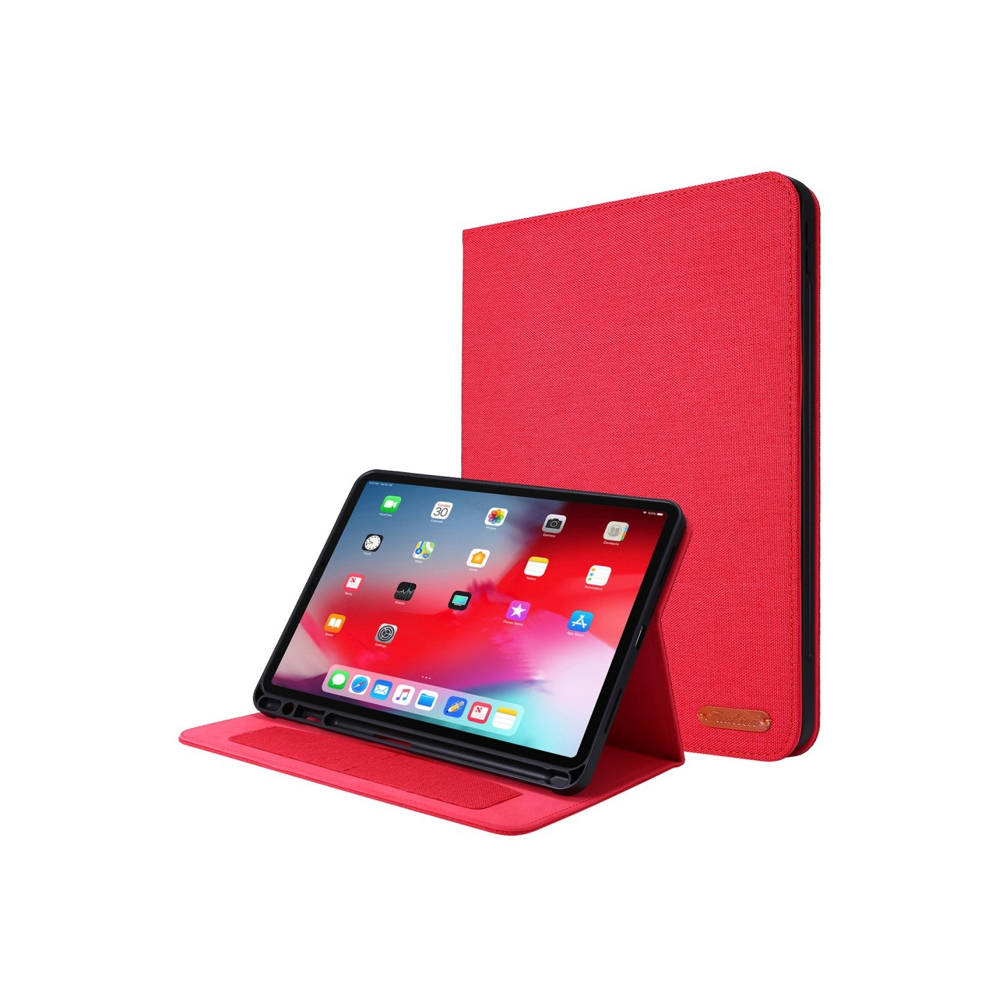 Til iPad Air 13 (2024) Tabletetui Dækstofstruktur