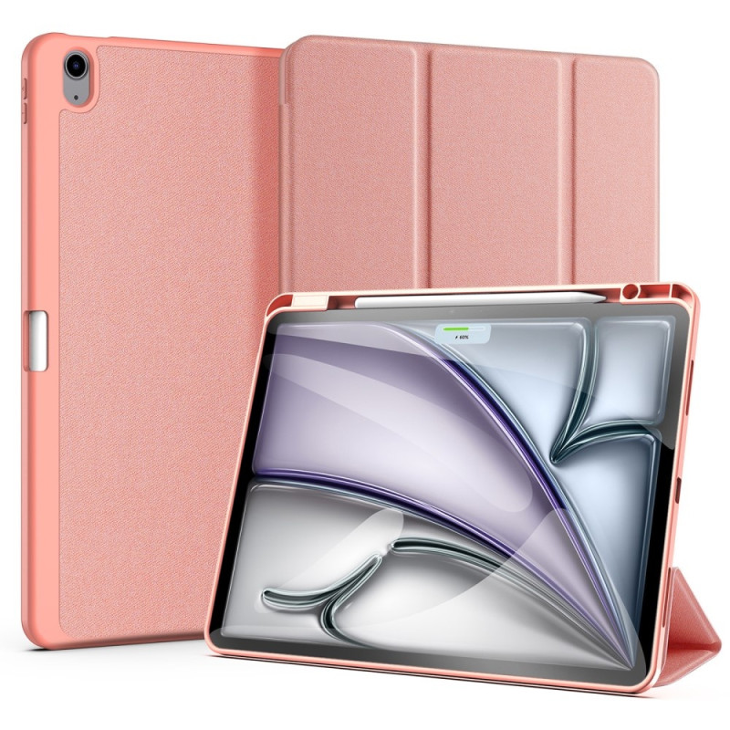 DUX DUCIS Domo iPad Air 13 (2024) Deksel Trefoldelig - Rosa