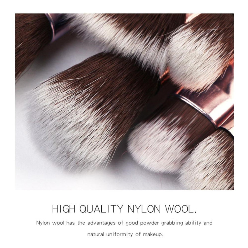 13stk øyesminkebørstesett for øyenskygge eyeliner og blanding