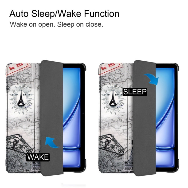 Til iPad Air 11 (2024) Trippeldeksel med smal passform — Tower