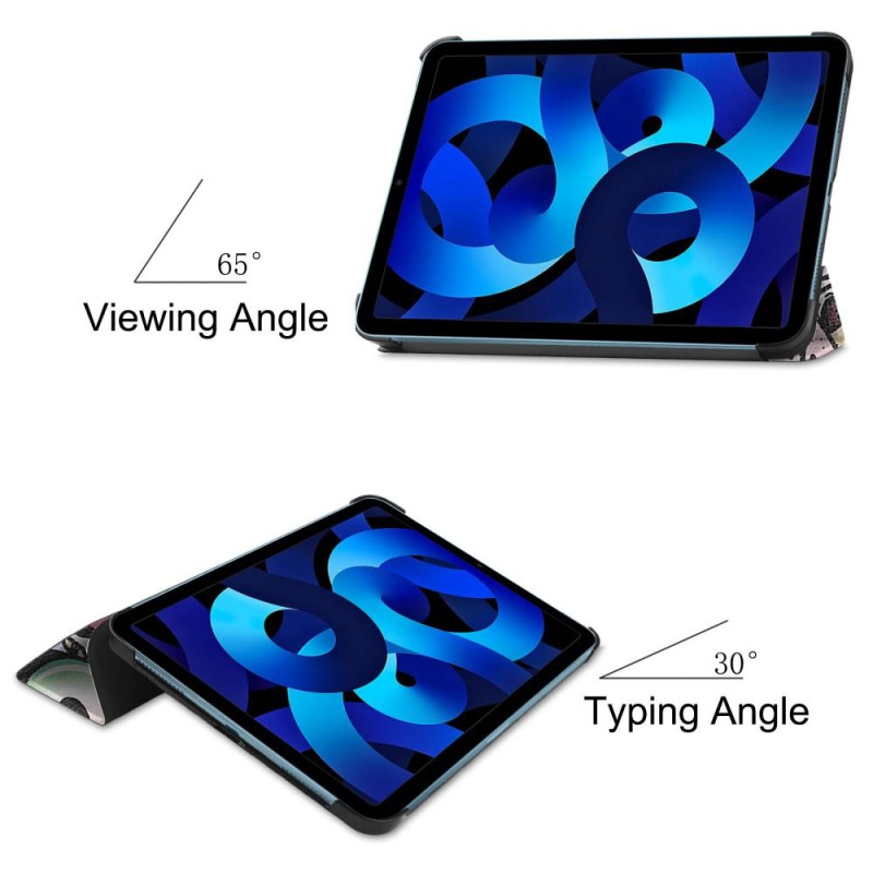Tri - fold Stand Case for iPad 10.9 (2022) Tablet Cover - Graffiti