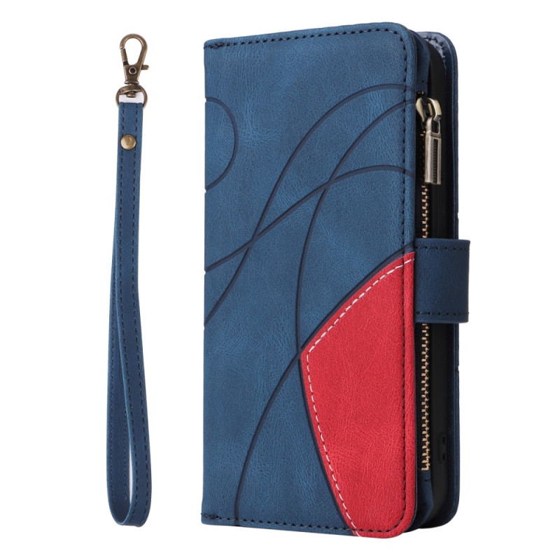 KT Wallet Case for Xiaomi Redmi 13C - Blue - Red