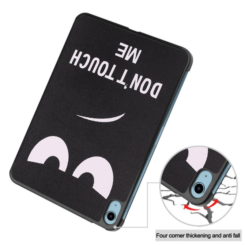 Tri - fold Stand Case for iPad 10.9 (2022) Tablet Cover - Don't Touch