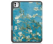 Till iPad Pro 11 (2024) Slim fit tri-fold fodral Pennfack - Blossom