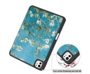 Till iPad Pro 11 (2024) Slim fit tri-fold fodral Pennfack - Blossom