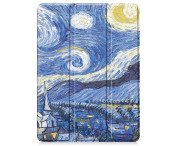 Till iPad Pro 11 (2024) Slim fit tri-fold fodral Pennfack - Painting