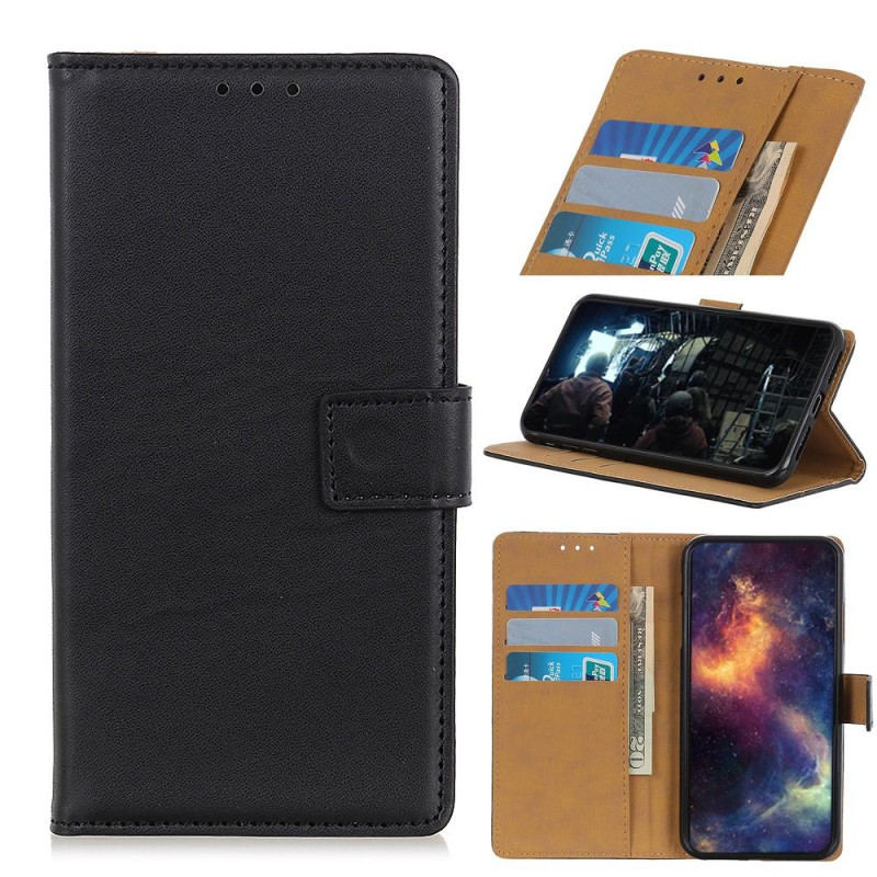 Samsung Galaxy A20s Wallet Stand Protective Phone Case - Black