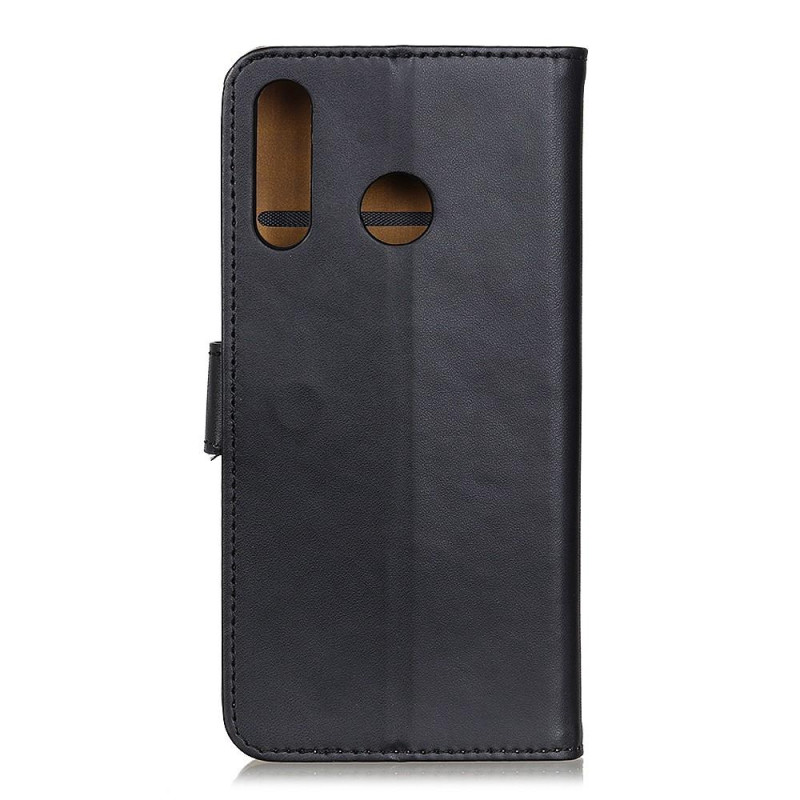 Samsung Galaxy A20s Wallet Stand Protective Phone Case - Black