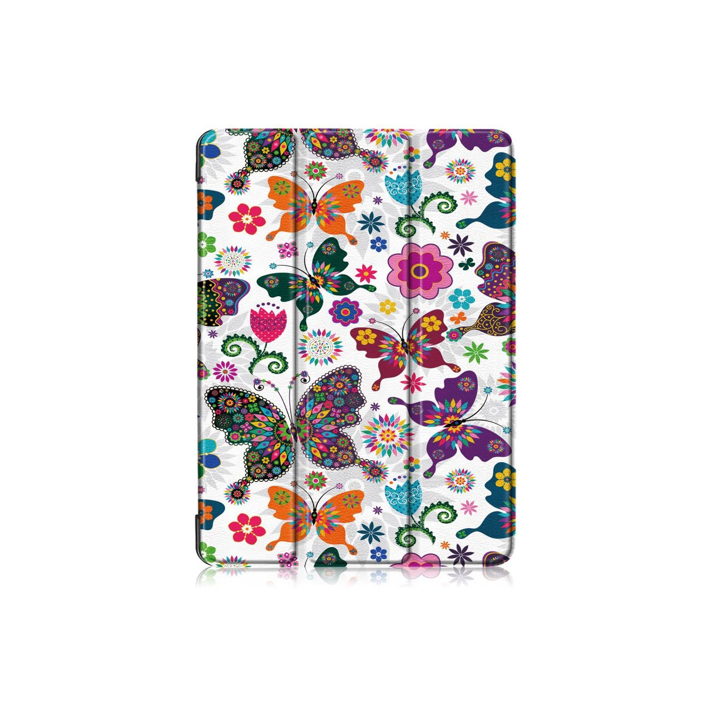 Tri - fold Suojakuori - iPad Pro 11 (2020) / (2018) - Butterflies and Flowers