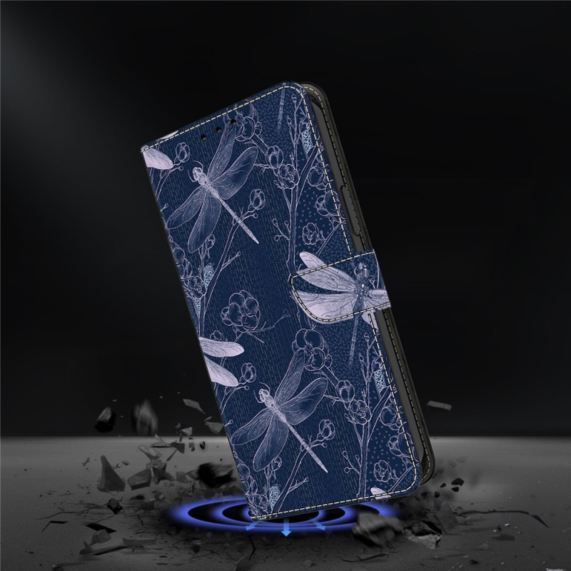 Til Google Pixel 10 Pro XL Pung Cover Mønsterprint PU-læder Flip Stand Mobilcover