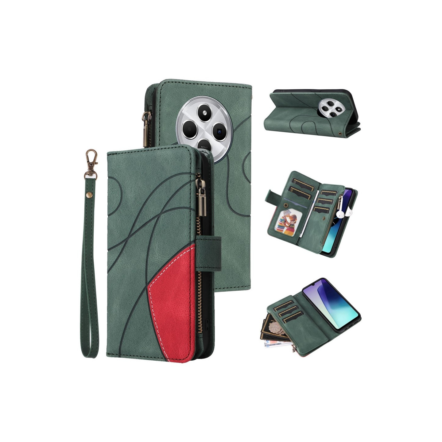 KT Wallet Case til Xiaomi Redmi 14C