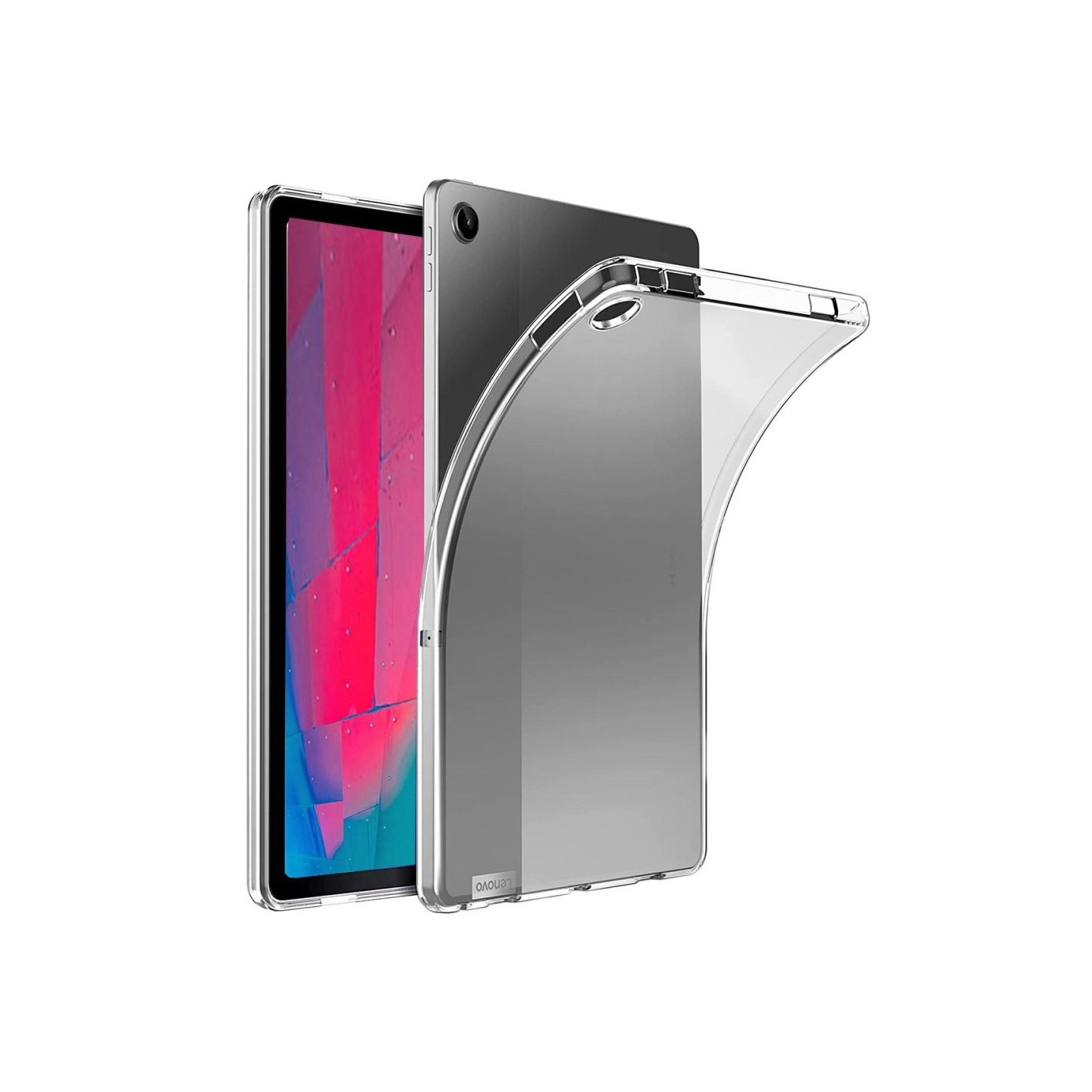 Lenovo Tab M10 Plus (Gen 3) - TPU Clear Frosted Tablet Case