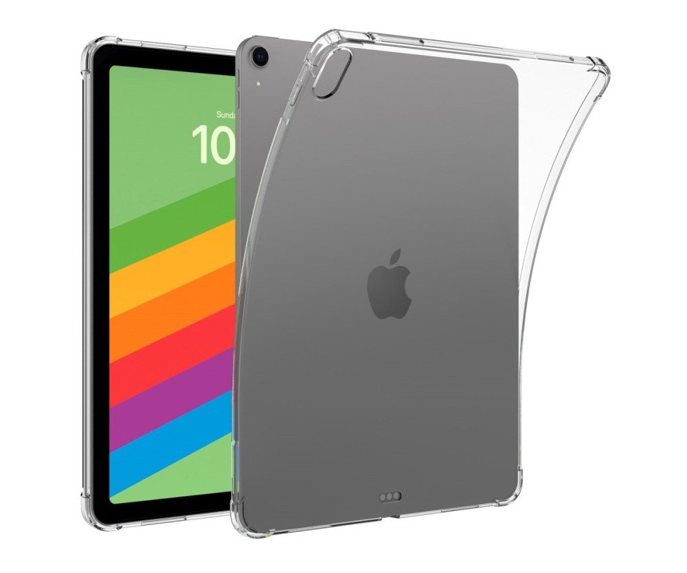 För iPad Air 11 (2024) Transparent Surfplattfodral TPU Baksidesskydd