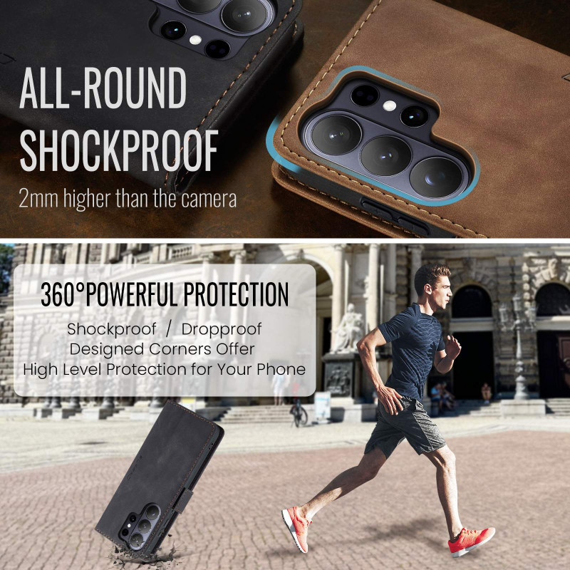 CASEME Plånboksfodral Samsung Galaxy S26 Ultra - Svart