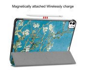 Till iPad Pro 11 (2024) Slim fit tri-fold fodral - Blossom