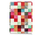 Till iPad Air 11 (2024) Slim fit tri-fold fodral - Triangle Grid